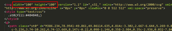 IEでSVGの大きさがおかしいときの対処法